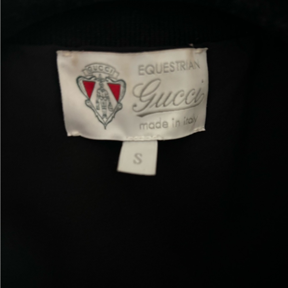 Gucci Black Zip Front Jacket - image 6